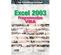 Daniel-Jean David Excel 2003 Programmation VBA (Tascabile)