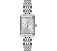 Daniel Klein DK.1.13875-1 Orologio da polso da donna con quadrante rettangolare impermeabile, colore metallizzato