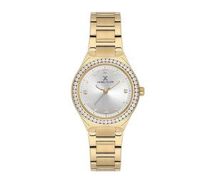 Daniel Klein Silver Premium DK.1.13765-3 - Orologio analogico da donna con cinturino metallico