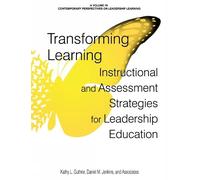 Daniel M. Jenkins Kathy L. Guthrie Transforming Learning (Copertina rigida)