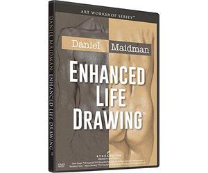 Daniel MAIDMAN: Enhanced Life Drawing DVD - Impara nuove abilità da un maestro, miglioramento artistico, istruzione artistica, educazione artistica, diventa un artista migliore. Durata video: 4 ore