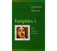 Daniel Mark Epstein Euripides, 1 (Tascabile) Penn Greek Drama Series