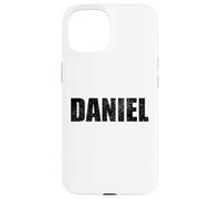 Daniel Nome Compleanno personalizzato Daniel Custodia per iPhone 15
