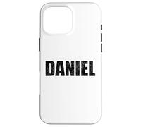 Daniel Nome Compleanno personalizzato Daniel Custodia per iPhone 16 Pro Max