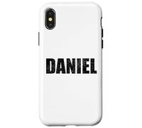 Daniel Nome Compleanno personalizzato Daniel Custodia per iPhone X/XS
