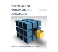 Daniel P. Friedman Mitchell Essentials of Programming Langu (Copertina rigida)