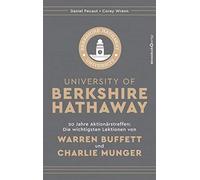 Daniel Pecaut C University of Berkshire Hathaway: 20 Jahre Ak (Copertina rigida)