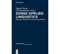 Daniel Perrin Doing Applied Linguistics (Copertina rigida) De Gruyter Collection