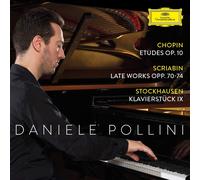Daniel Pollini – Chopin: Etudes Op. 10; Scriabin: Late Works Opp. 70-74 – CD