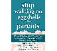 Daniel S. Lobel Christine Adamec Rand Stop Walking on Eggshells for (Tascabile)