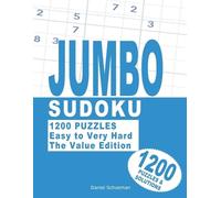 Daniel Schoeman Jumbo Sudoku (Tascabile)