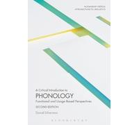 Daniel Silverman A Critical Introduction to Phonology (Tascabile)