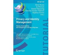 Daniel Slamanig Privacy and Identity Management. Fairness, Ac (Copertina rigida)
