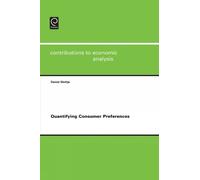 Daniel Slottje Quantifying Consumer Preferences (Copertina rigida)