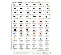 Daniel Smith 66 colori W/Carta Dot C, Multicolor
