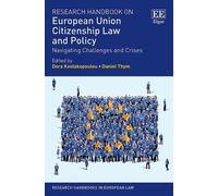 Daniel Thym Research Handbook on European Union Citizenship L (Copertina rigida)
