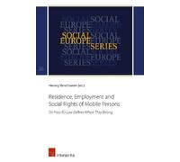 Daniel Thym Residence, Employment and Social Rights of Mobile Person (Tascabile)