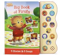 Daniel Tiger Big Book of Firsts for Toddlers: Let's Try New Things Together Includes Stories & Songs about the First Day of School, First Haircut, First Dentist Visit, and More!: 5 Stories & 5 Songs