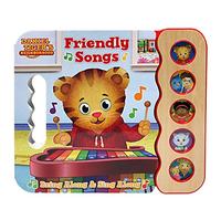 Daniel Tiger Friendly Songs: Children's 5-Button Song Book - Sing and Read with Daniel Tiger and Friends, Ages 1-5