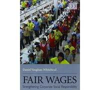 Daniel Vaughan-Whitehead Fair Wages (Tascabile)
