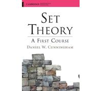 Daniel W. Cunningham Set Theory (Copertina rigida)
