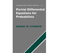 Daniel W. Stroo Partial Differential Equations for Probabilis (Copertina rigida)