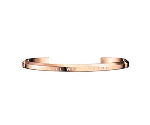 Daniel Wellington Bracciale Classic Cuff RG Small DW00400003 Marca, única, Metallo Non prezioso, Non è Una Pietra preziosa