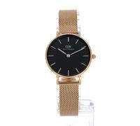 Daniel Wellington Orologio analogico 'Classic Petite 28 Melrose DW00100217' oro rosé / nero, Taglia One Size