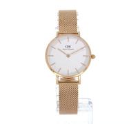 Daniel Wellington Orologio analogico 'Petite Melrose RG White' oro rosé, Taglia One Size