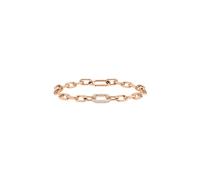 Daniel Wellington Crystal Link Bracelet 175 316L Stainless Steel with Pvd Plated Rose Gold & Crystal Embellished Ring in Rose Gold Plated Brass Rose Gold