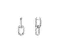 Daniel Wellington Crystal Link earrings 27.5 Brass Silver
