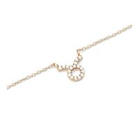 Daniel wellington Delicate gold-plated Collana Taurus Crystal Zodiac DW00400920