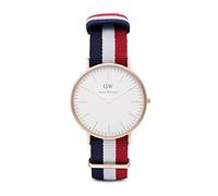 Daniel Wellington Dw classic cambrigde orologio Unisex Analogico Al quarzo con cinturino in Nylon DW00100003