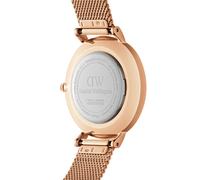 Daniel Wellington Orologio analogico 'Classic Petite 28 Melrose DW00100217' oro rosé / nero, Taglia One Size