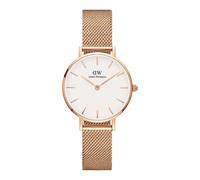Daniel Wellington Orologio analogico 'Petite Melrose RG White' oro rosé, Taglia One Size
