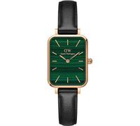 Daniel Wellington Orologio analogico 'Quadro Pressed Sheffield RG Green' oro rosé / verde / nero, Taglia One Size