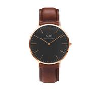 Daniel Wellington - Elegante Oro Rosa Orologio Classico da Donna - - Accessories - Uomo - Marrone - ONE SIZE