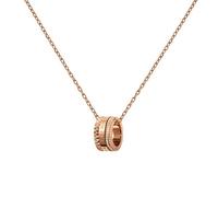 Daniel Wellington Elevation Collana Bronzo Pendente Circolare - Collana