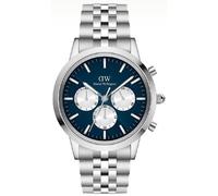 Daniel wellington Iconic 42 Chronograph Arch 5-Link Arctic Panda Silver DW00100874