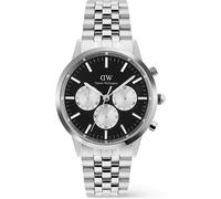 Daniel Wellington Iconic 42 Cronografo Arch 5-Link Onyx Panda Silver - Cinturino smartwatch