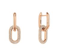 Daniel Wellington Orecchini Sparkling Crystal Link Bronzo - Orecchini