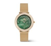 Daniel Wellington - Oro Lunetta Cristallina Orologio - - Accessories - Donna - Verde - ONE SIZE