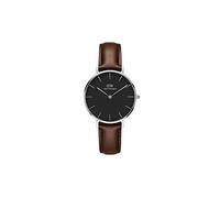 Daniel Wellington Orologio Petite Bristol da Donna, 32mm Pelle Argento Orologio Donna