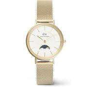 Daniel Wellington orologio Petite Lune 32mm evergold bianco donna DW00100771