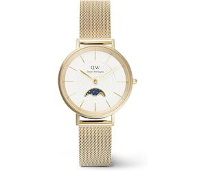 Daniel Wellington orologio Petite Lune 32mm evergold bianco donna DW00100771
