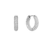 Daniel Wellington Pavé earrings One Size Rhodium Plated Brass Silver