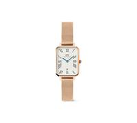 Daniel Wellington Quadro 20X26 Numeri Romani Data Melrose Bianco Oro Rosa - Cinturino smartwatch