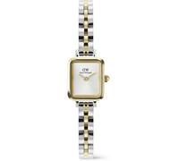 Daniel wellington Quadro Mini 15.4x18.2 Arch 3-Link White Sunray Two Tone G S DW00100925