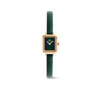 Daniel Wellington Quadro Mini Orologio Donna Oro 15.4x18.2mm Quadrante Verde/Blu