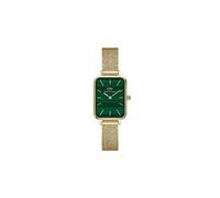 Daniel Wellington Orologio analogico 'Quadro Pressed Evergold G Green' oro / verde scuro, Taglia One Size